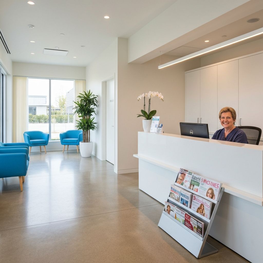 Ресепшн клиники MedLife